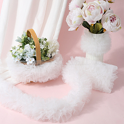 3 Yards Polyester Pleated Lace Trim&nbsp;OCOR-CY0001-02B