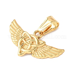 304 Stainless Steel Pendants&nbsp;STAS-F338-01G