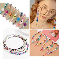 15 Colors Handmade Polymer Clay Beads&nbsp;CLAY-NB0001-58
