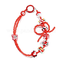 Hand Painted Acrylic with Enamel Beads&nbsp;MACR-K354-11