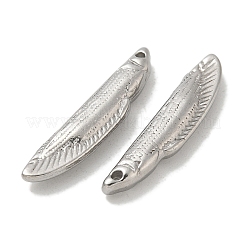 Anti-Tarnish 304 Stainless Steel Pendants&nbsp;STAS-Q334-29P