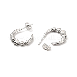 Non-Tarnish 304 Stainless Steel Star Stud Earring&nbsp;EJEW-P202-04P