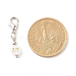 Plating Acrylic Pendants Decoration&nbsp;HJEW-JM00627