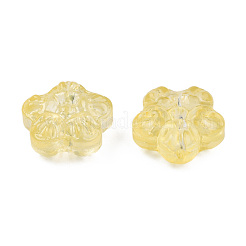 Transparent Spray Painted Glass Beads&nbsp;GLAA-N035-029-C06