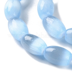 Macaron Color Natural Selenite Beads Strands&nbsp;X1-G-B102-A01-07