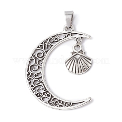 Tibetan Style Alloy Pendants&nbsp;PALLOY-JF02345