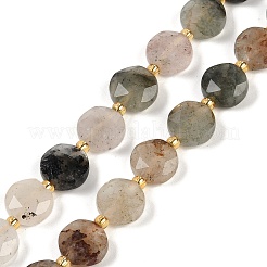 Natural Rutilated Quartz Beads Strands&nbsp;G-C116-A39-01