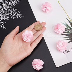 40Pcs Polyester Fabric Flowers&nbsp;FIND-CP0001-07B