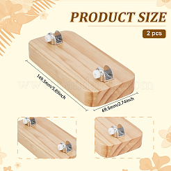Pine Wood Display Stands&nbsp;DIY-WH0699-08C