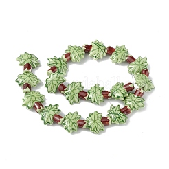 Handmade Porcelain Beads Strands&nbsp;PORC-F008-02B