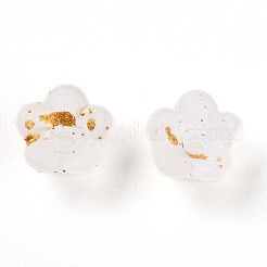 Frosted Transparent Acrylic Beads&nbsp;OACR-N137-72A