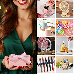 Folding Paper Gift Boxes with Ribbon&nbsp;CON-WH20001-11A-03
