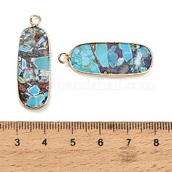 Dyed Synthetic Imperial Jasper Pendants&nbsp;GG-CBAA20A-05G-04