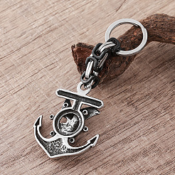 Vintage 304 Stainless Steel Anchor with Eagle Keychains&nbsp;ZH6166