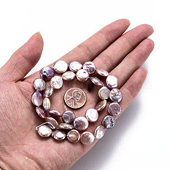 Natural Keshi Pearl Beads Strands&nbsp;PEAR-S018-02C
