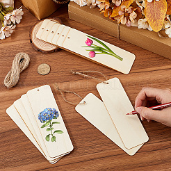 DIY Wood Bookmarks Making Kits&nbsp;WOOD-SP0001-21D