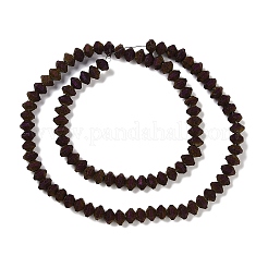 Electroplated Natural Lava Rock Beads Strands&nbsp;G-A234-F02-01F