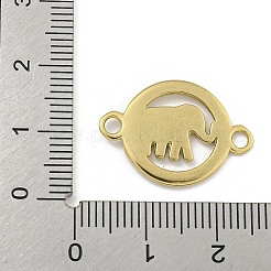 Ion Plating(IP) 304 Stainless Steel Connector Rhinestone Settings&nbsp;STAS-I307-565G