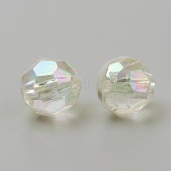 Transparent Acrylic Beads&nbsp;TACR-Q241-06-10mm
