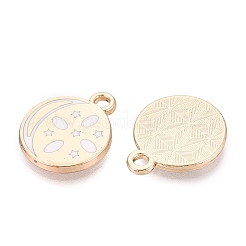 Alloy Enamel Pendants&nbsp;ENAM-Q002-03G-01
