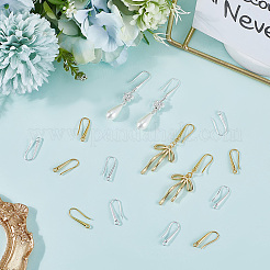 40Pcs 2 Colors Eco-Friendly Brass Earring Hooks&nbsp;KK-SC0006-47