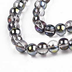 Electroplate Glass Beads Strands&nbsp;LS-EGLA-S195-02C-02