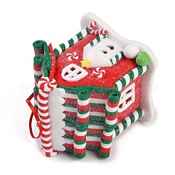 Christmas House PVC Pendant Decorations&nbsp;LS-HJEW-003-02C