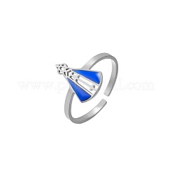 304 Stainless Steel Enamel Cuff Open Rings&nbsp;WG1A863-01