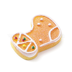 Christmas Opaque Resin & Plastic Imitation Biscuits Decoden Cabochons&nbsp;RESI-K019-54B