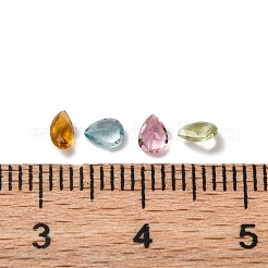 Faceted Natural Multicolor Tourmaline Cabochons&nbsp;G-I295-05C-15A
