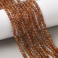 Natural Garnet Beads Strands&nbsp;G-F509-13-4mm-01