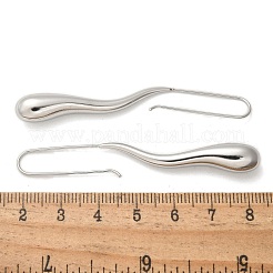 304 Stainless Steel Dangle Earrings&nbsp;EJEW-U048-01P