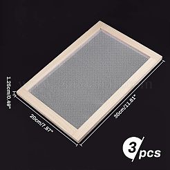 Wooden Paper Making&nbsp;DIY-WH0171-49B