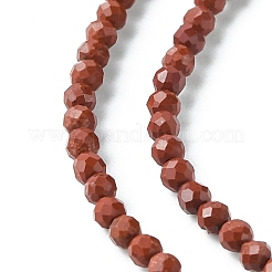 Natural Red Jasper Beads Strands&nbsp;G-F748-H01-01