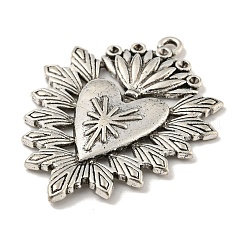 Tibetan Style Alloy Pendants Enamel Settings&nbsp;TIBE-L013-10AS-03