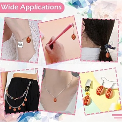 20Pcs Opaque Resin Pendants&nbsp;RESI-YW0005-06