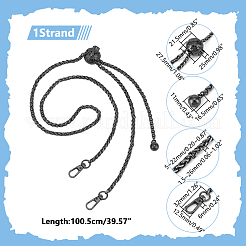 Iron Adjustable Purse Chains&nbsp;AJEW-WH0472-50EB