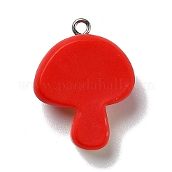 Autumn Theme Opaque Resin Pendants&nbsp;RESI-D055-027P