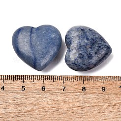 Natural Blue Aventurine Heart Love Stone&nbsp;G-O174-10