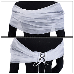 1pc Polyester Gauze Tippet&nbsp;AJEW-HY0003-18A