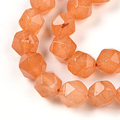 Dyed Natural White Jade Beads Strands&nbsp;G-T139-8mm-46R