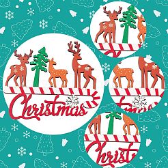 8Pcs 8 Style Christmas Decorative Wooden Door Sign&nbsp;sgFIND-SZ0005-74