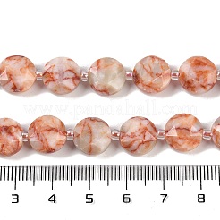 Natural Red Netstone Beads Strands&nbsp;G-C116-A71-01