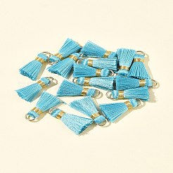 20Pcs Handmade Polycotton(Polyester Cotton) Tassel Decorations&nbsp;FIND-FS0003-27B