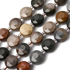 Natural Ocean Jasper Beads Strands&nbsp;G-D105-A10