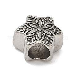 304 Stainless Steel European Beads&nbsp;STAS-S183-13AS-A