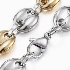 Two Tone 201 Stainless Steel Jewelry Sets&nbsp;SJEW-F157-05GP