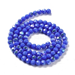 Opaque Glass Beads Strands&nbsp;EGLA-A035-P6mm-L07