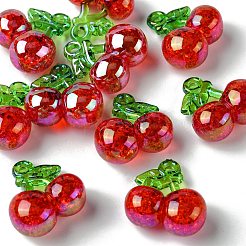 Electroplated Transparent Acrylic Pendants&nbsp;FIND-CJC0022-19