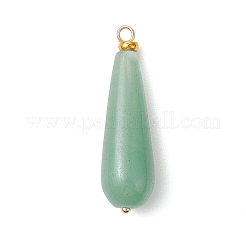 Natural Green Aventurine Pendants&nbsp;PALLOY-JF04760-02